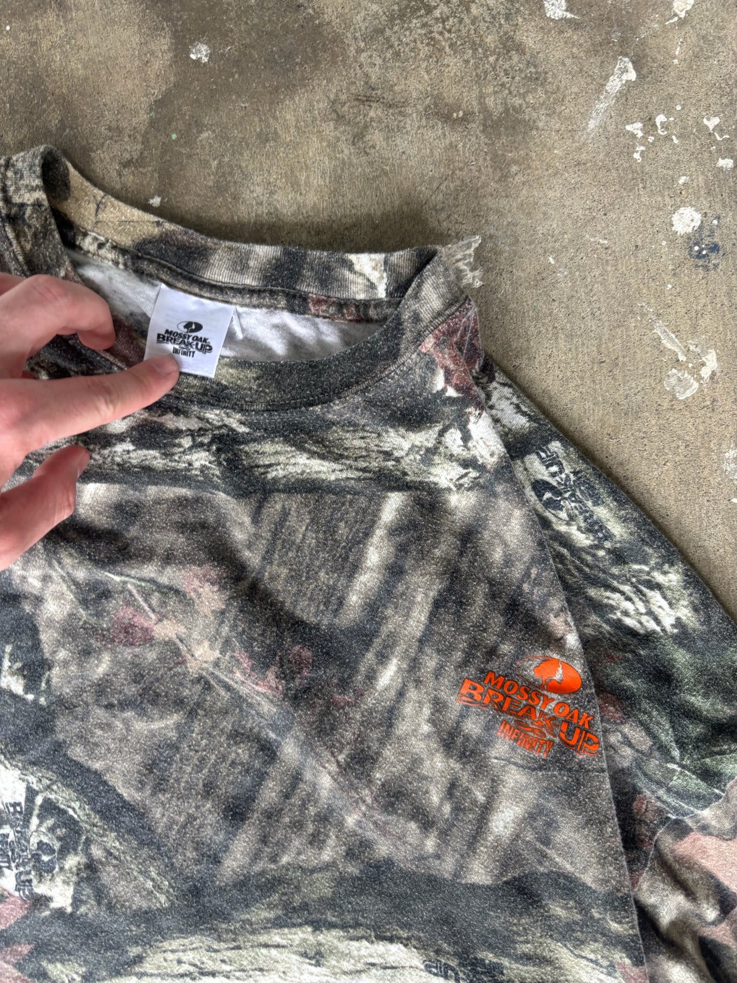 Mossy Oak Camo Long Sleeve XL