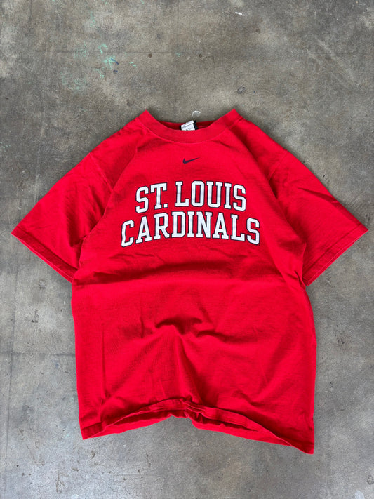 ‘00s Nike Center Swoosh St. Louis Cardinals Tee Medium