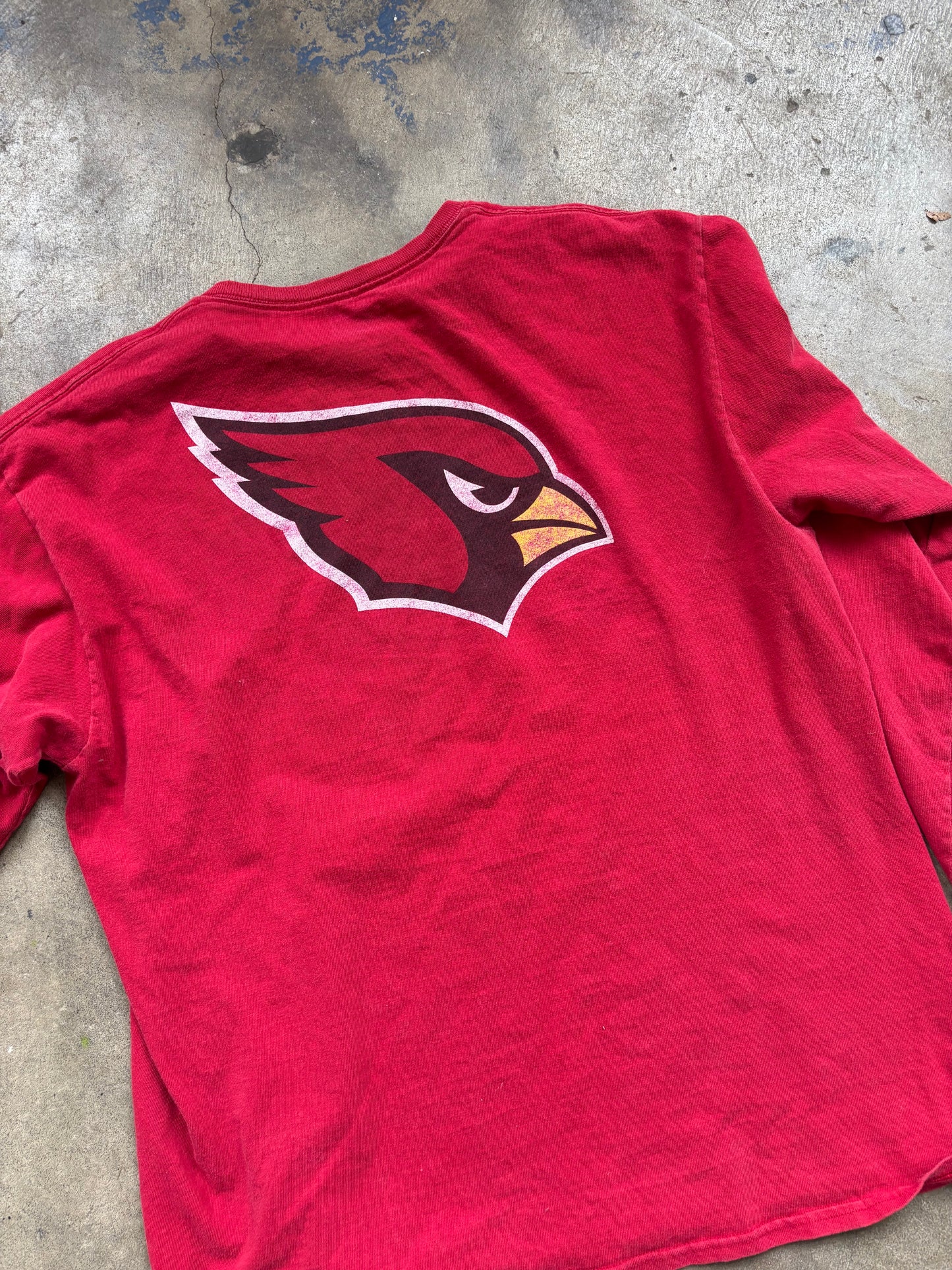 2010’s Arizona Cardinals Long Sleeve Tee Large