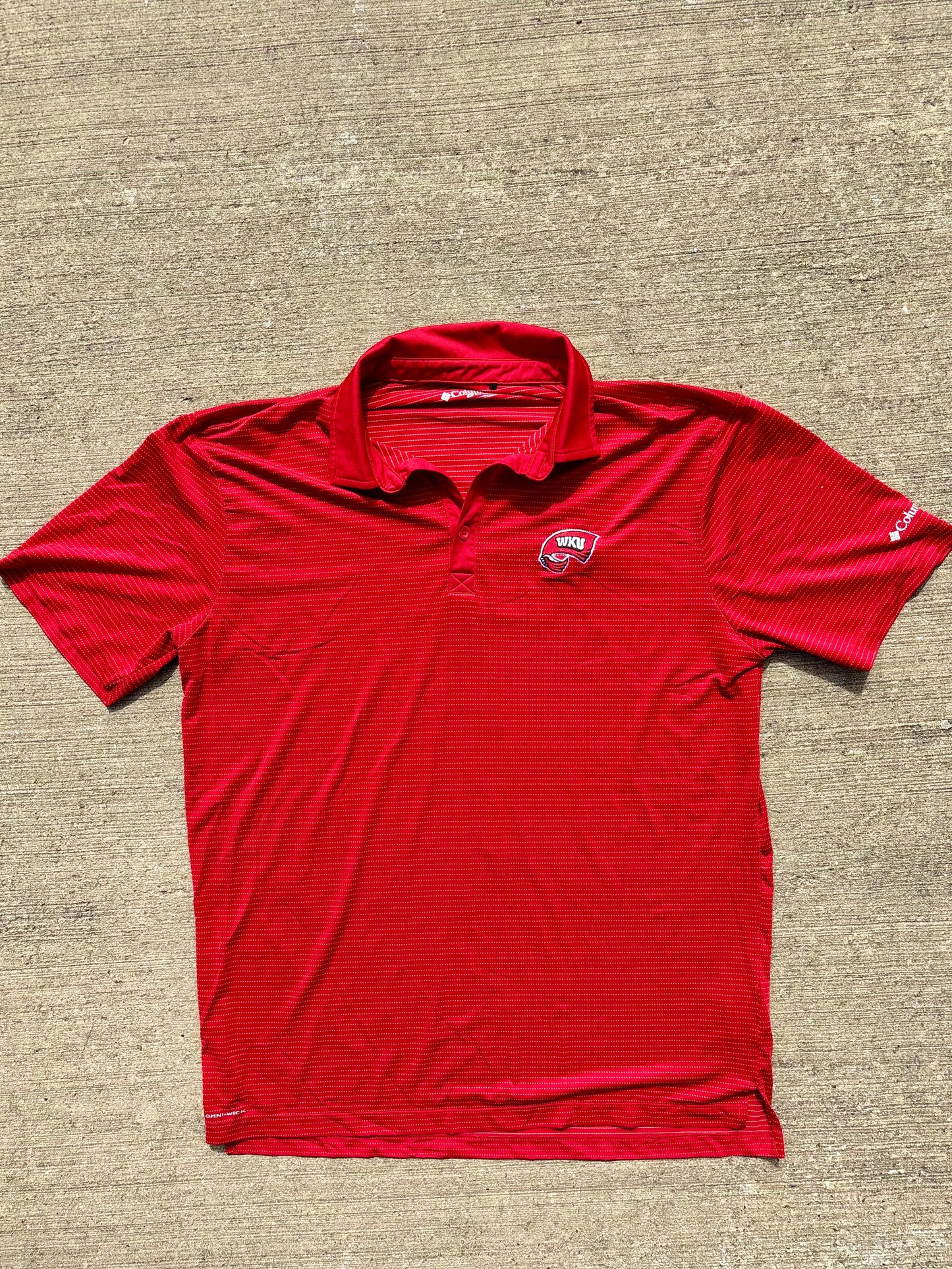 WKU Columbia Polo Large