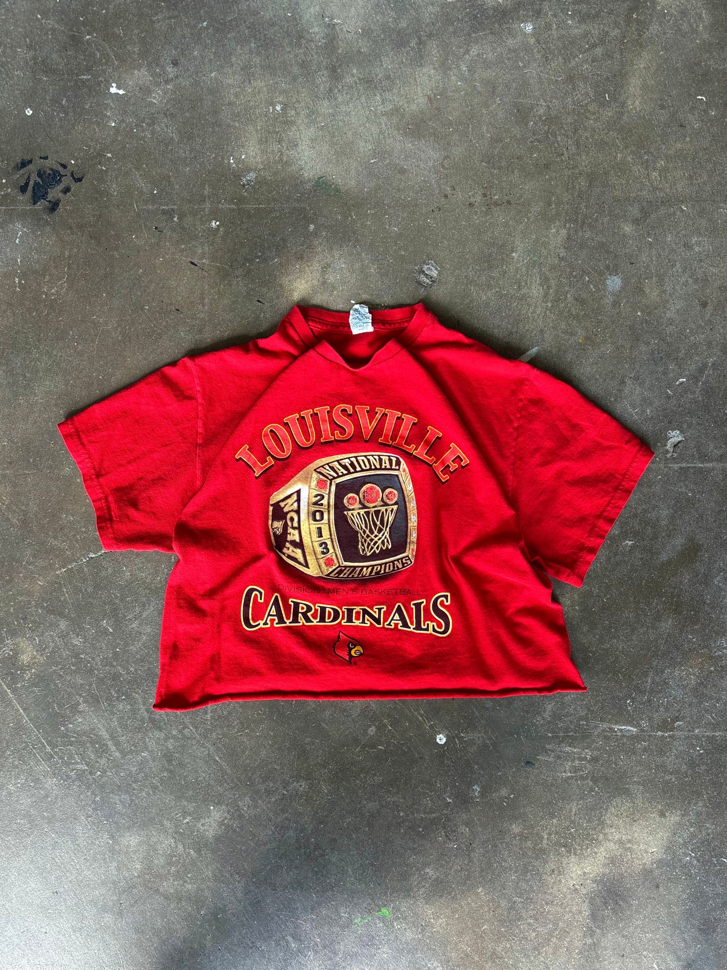 2013 Louisville Tee Cropped Medium
