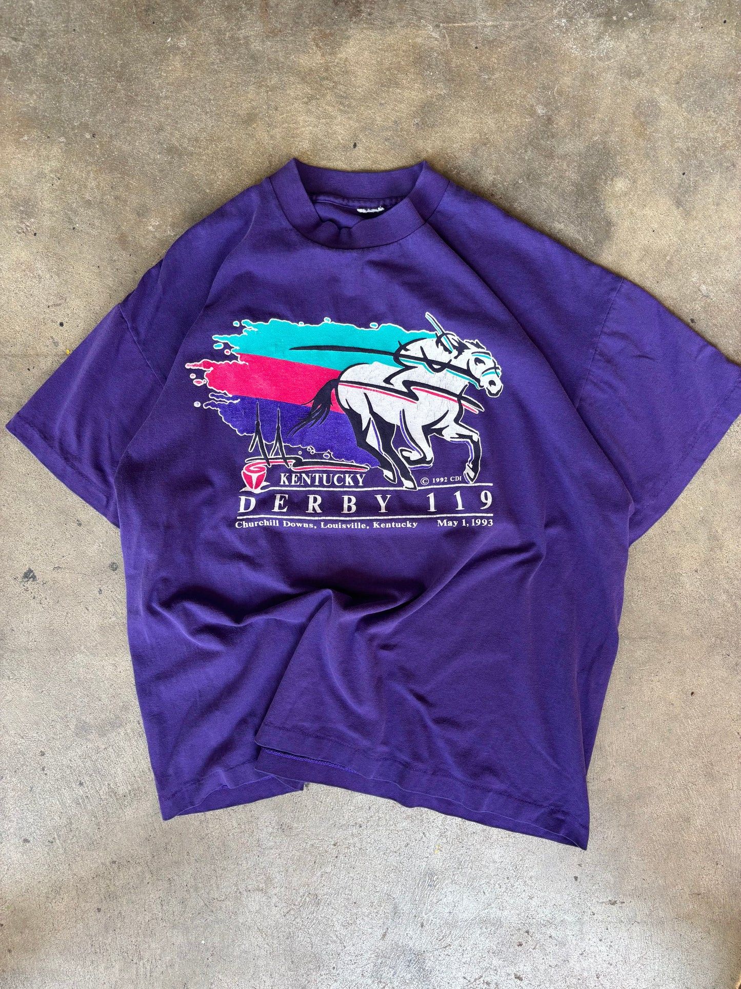 1992 Kentucky Derby Tee Large