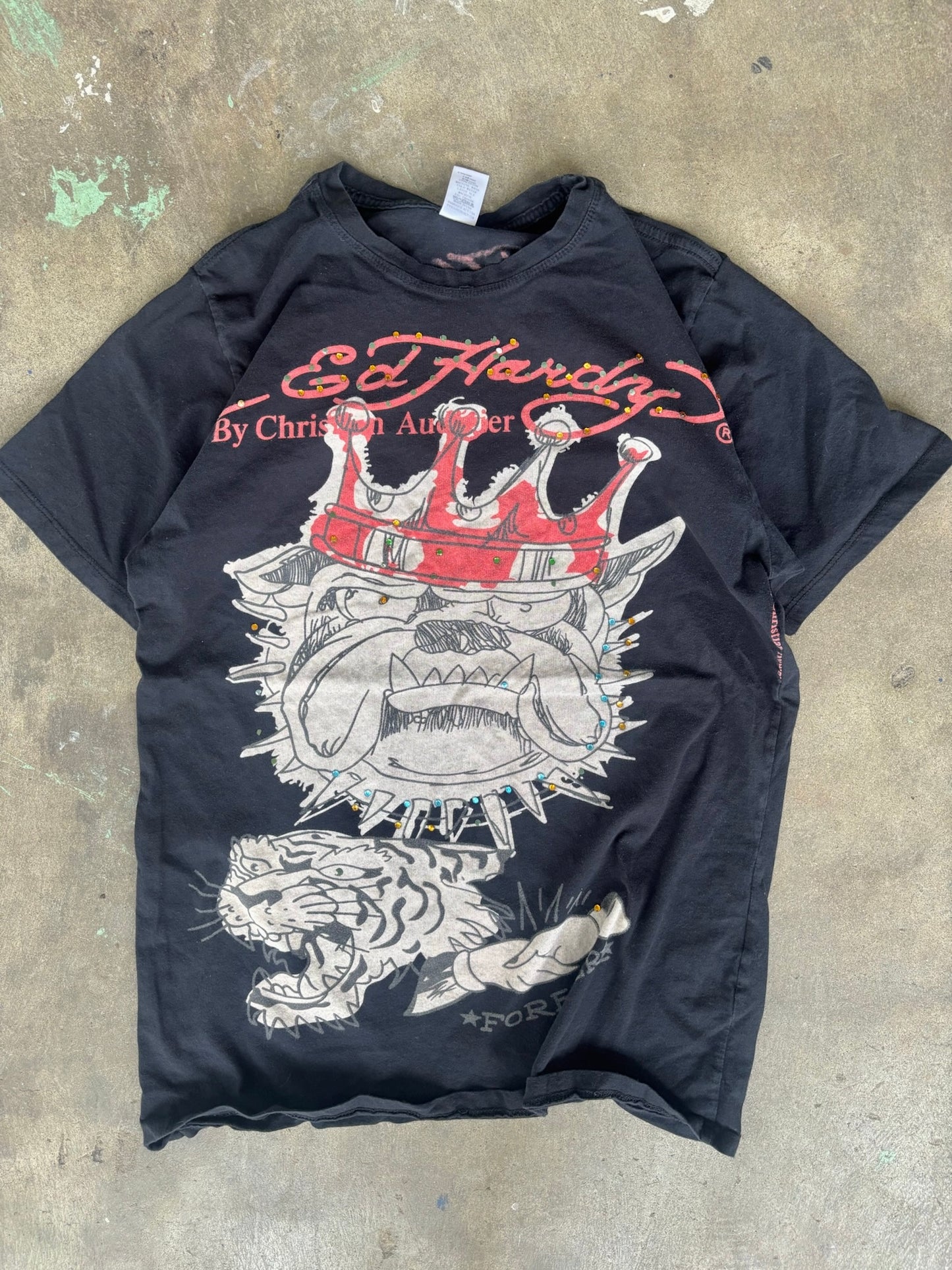 Ed Hardy Graphic Tee Medium