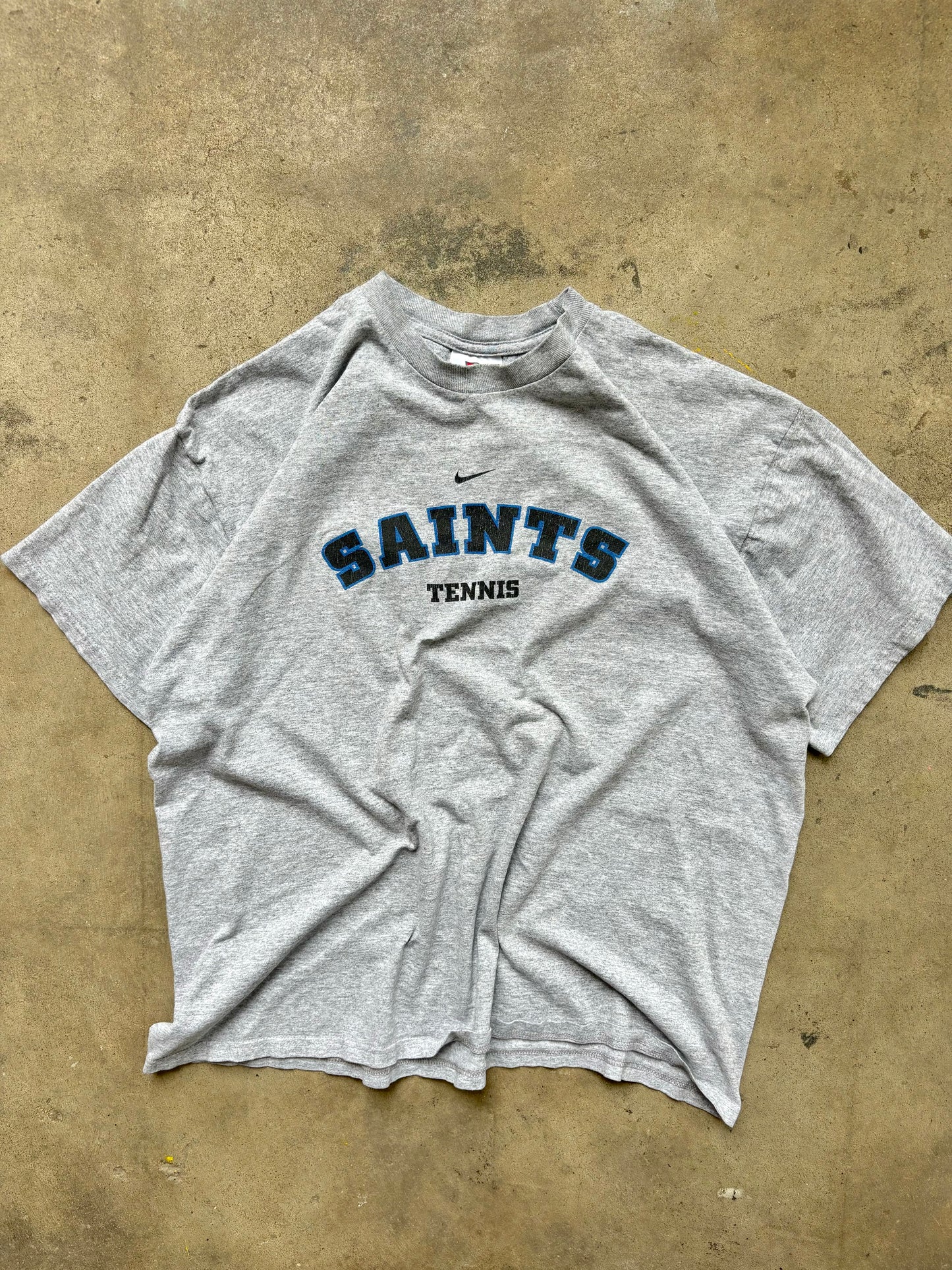 ‘00s Nike Center Swoosh Tennis Tee XL