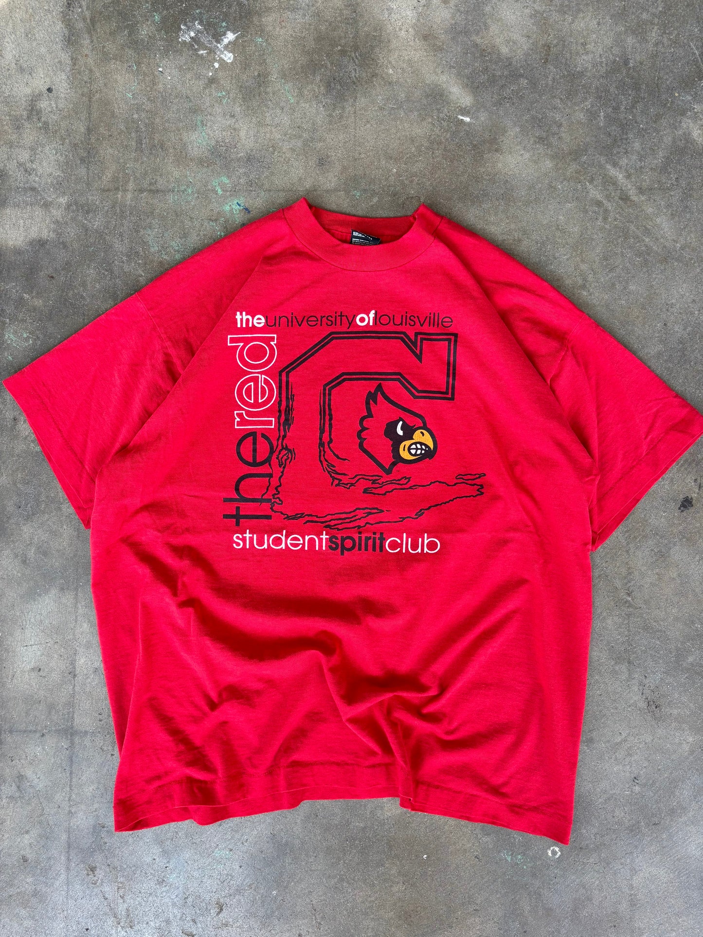 Vintage ‘80s Louisville Cardinals Tee Large