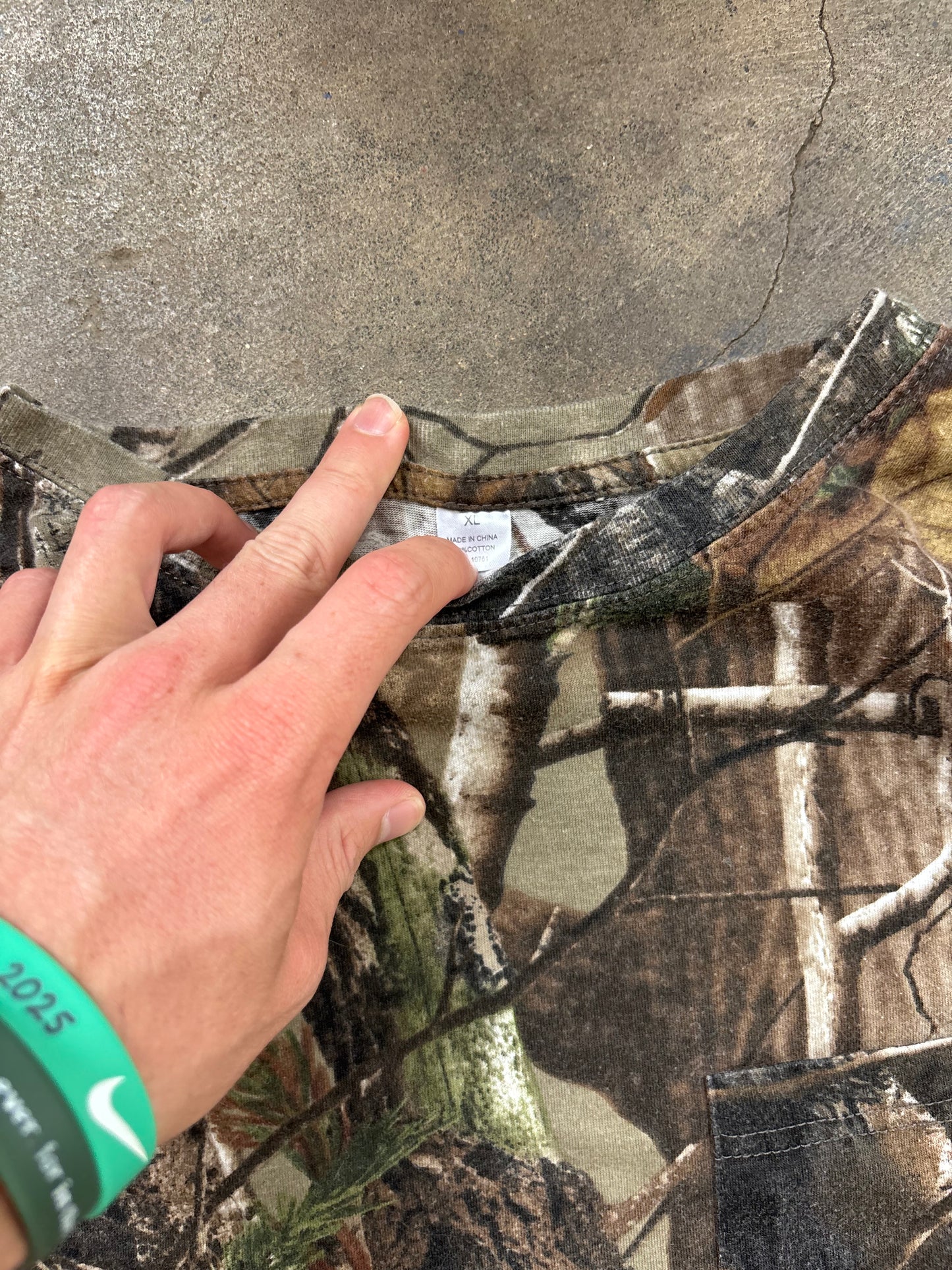 Realtree Camo Long Sleeve XL