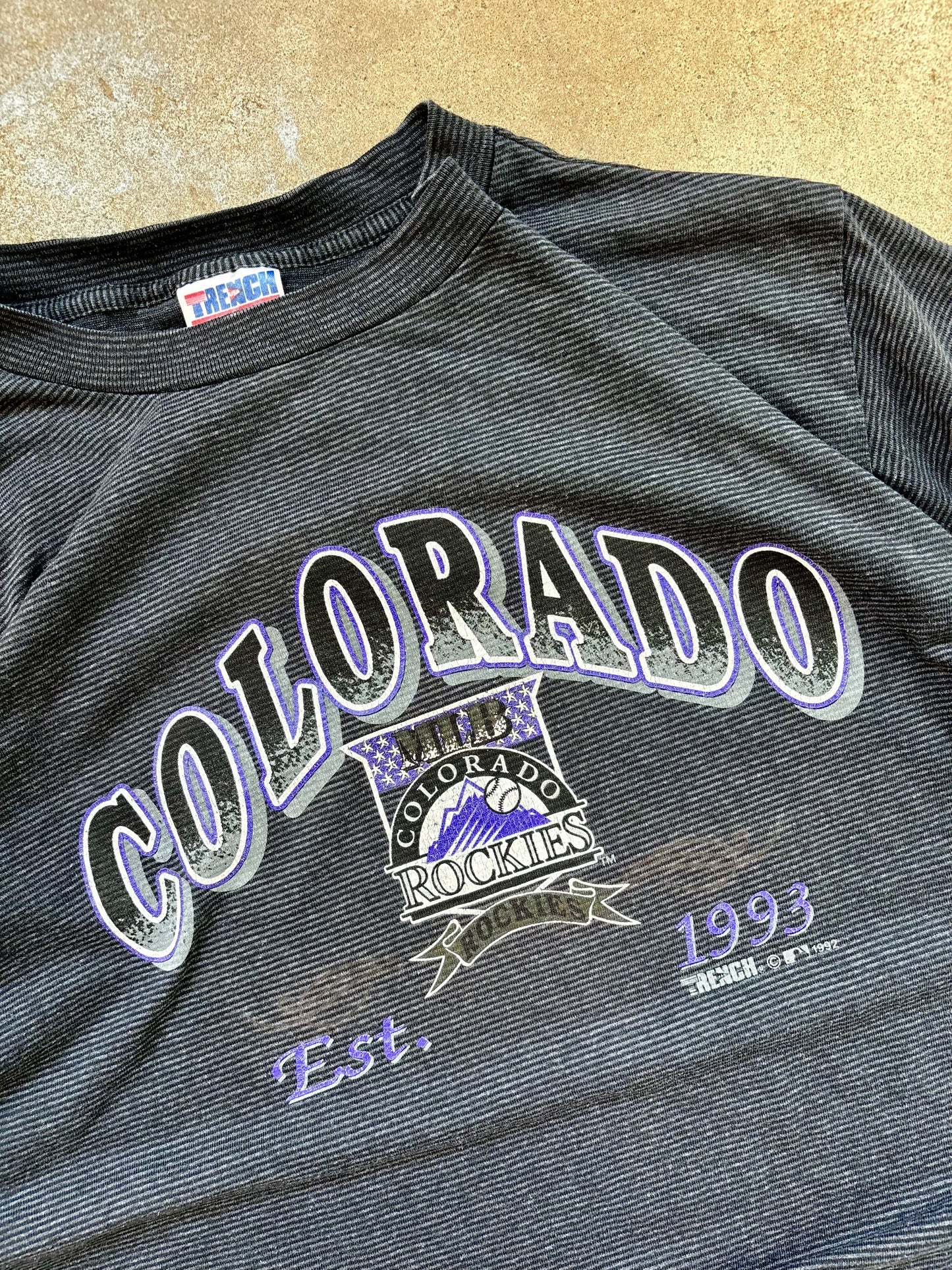 ‘90s Colorado Rockies Tee Large