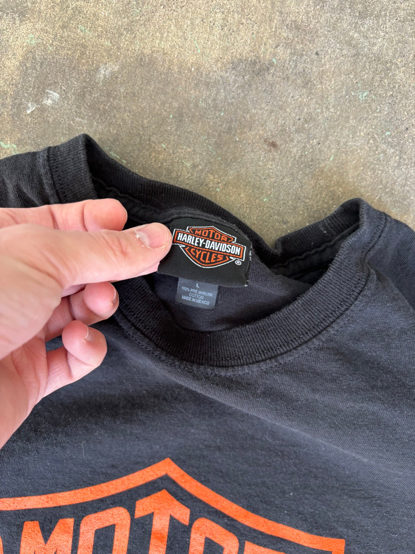 Harley Davidson Graphic Tee Large