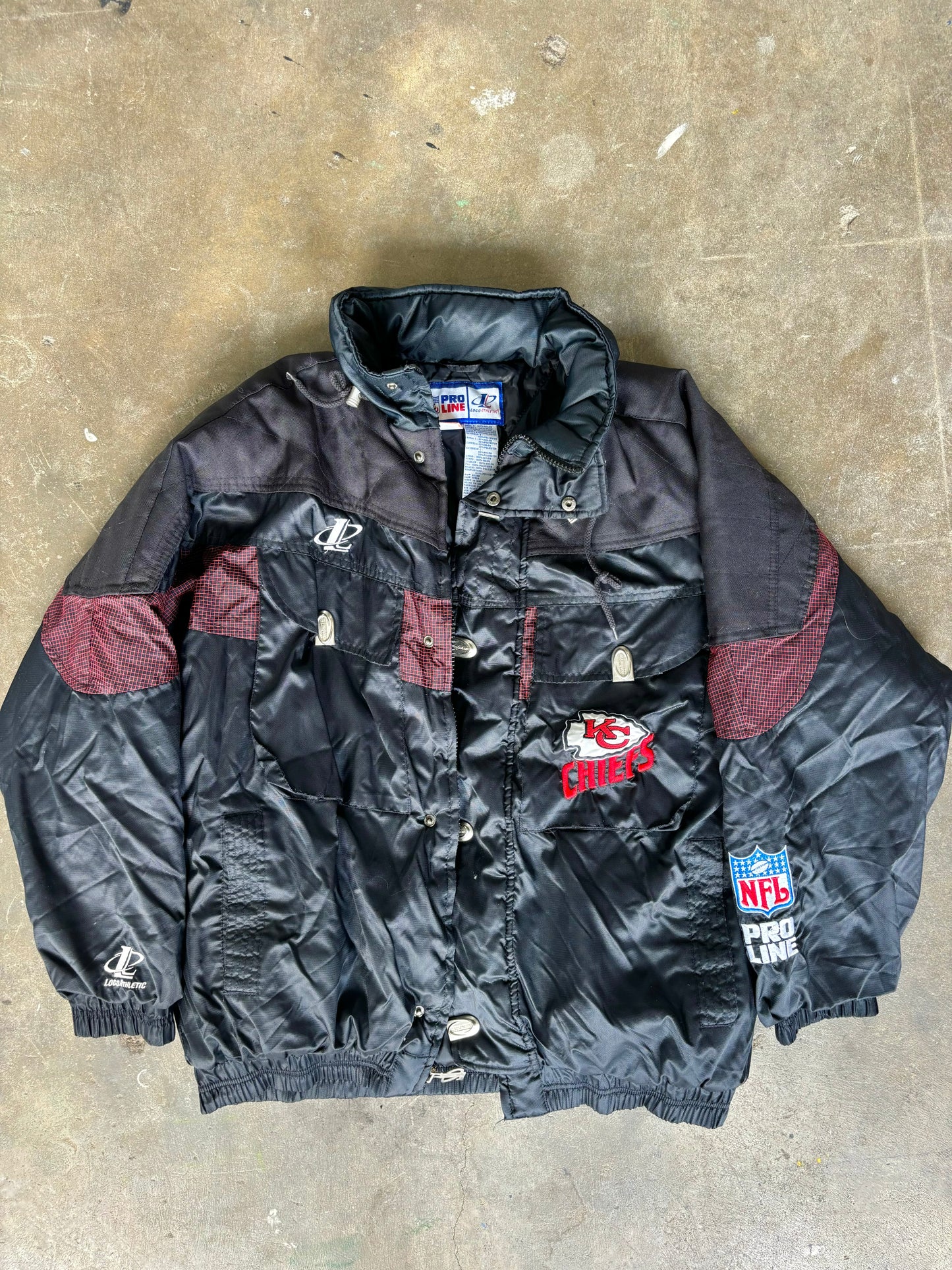 ‘90s Pro Line Kansas City Chiefs Starter Jacket Large