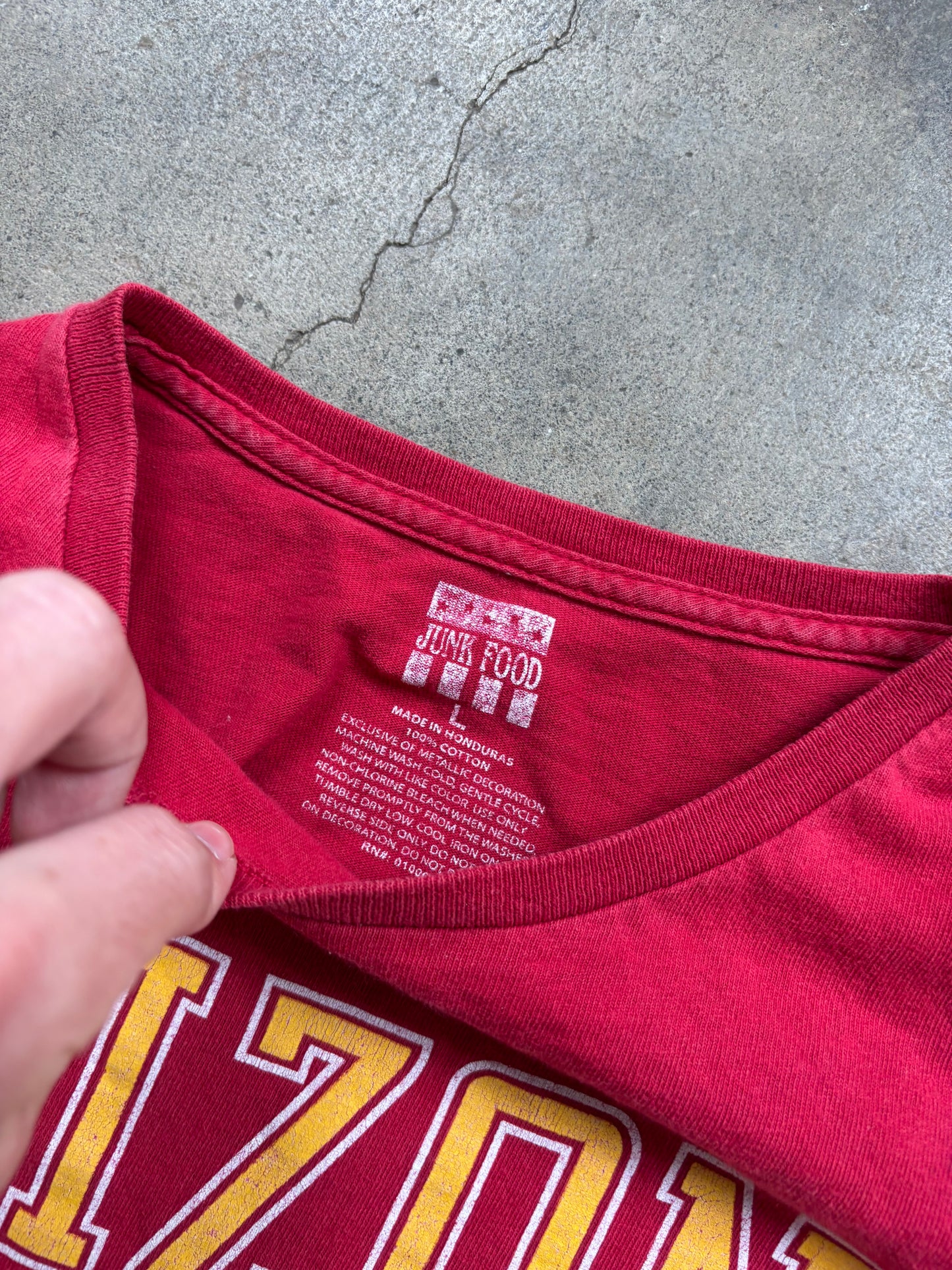 2010’s Arizona Cardinals Long Sleeve Tee Large