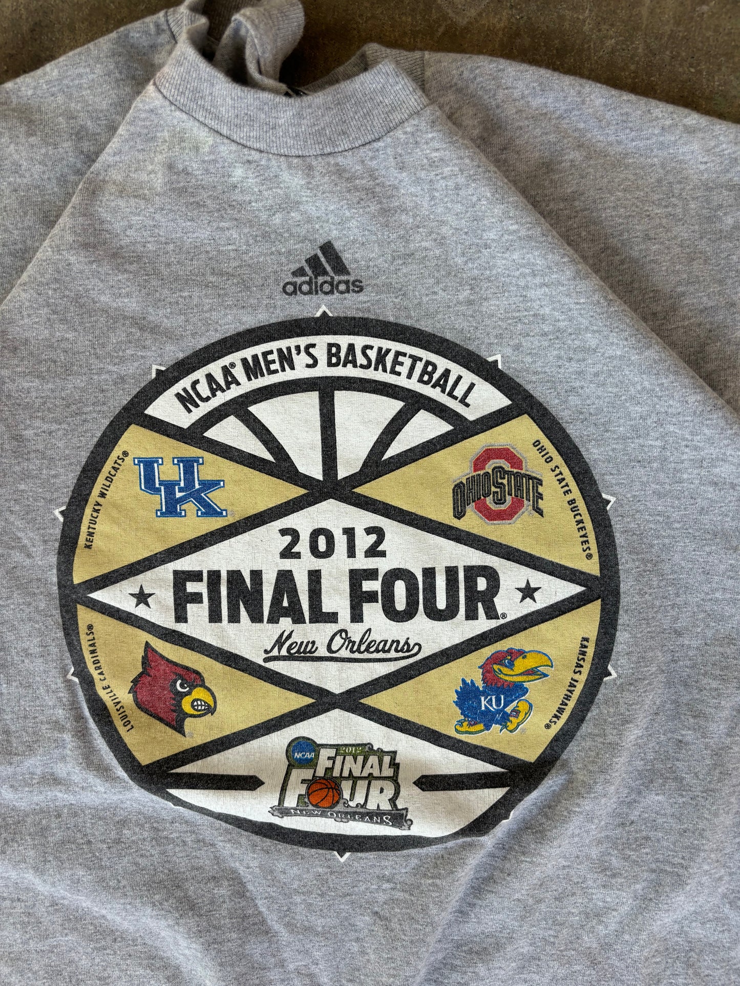 2012 Adidas Final Four Tee Medium