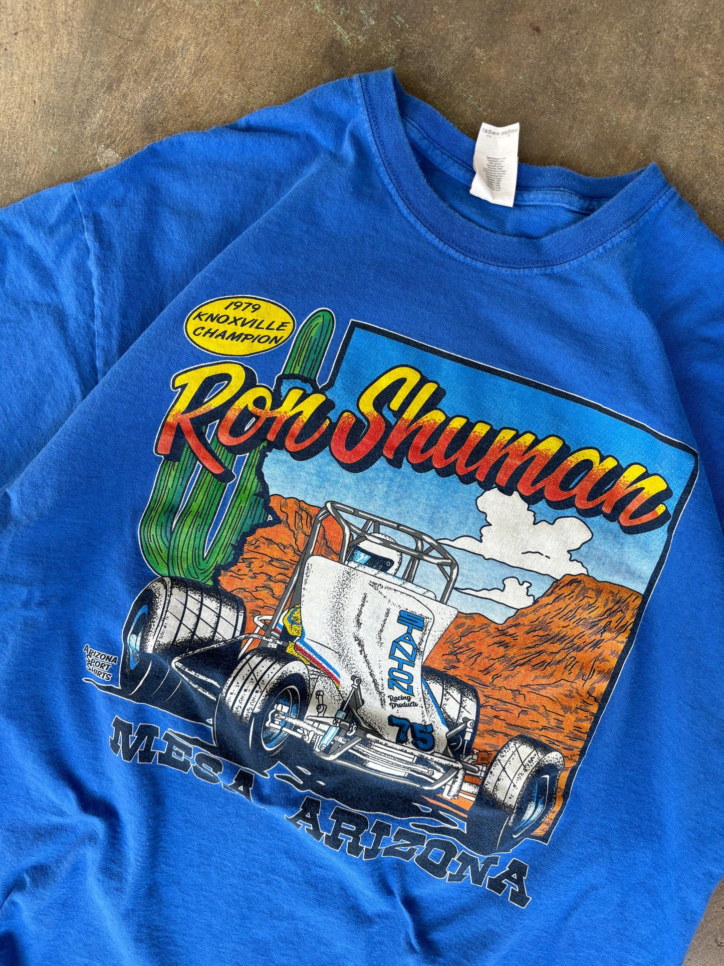 ‘00s Ron Shuman Racing Tee XL