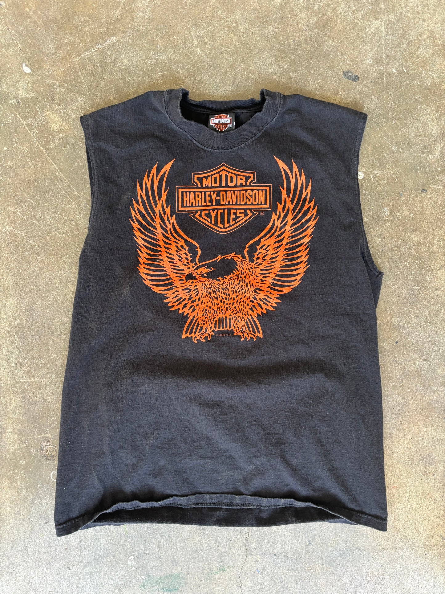 ‘00s Harley Davidson Cutoff Large