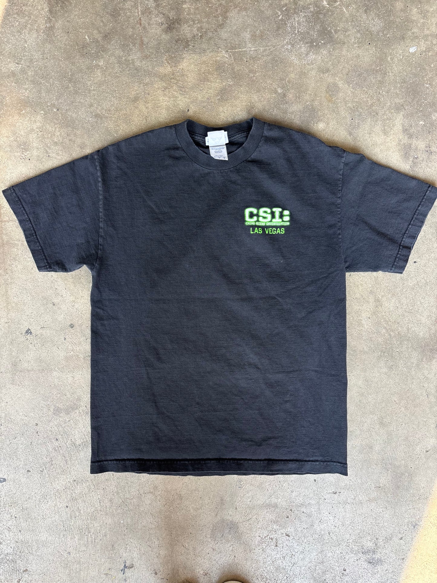 2001 CSI Graphic Tee Large