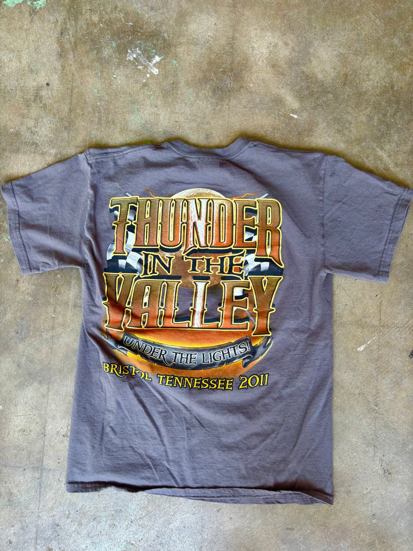 ‘00s Bristol Car Racing Graphic Tee Medium