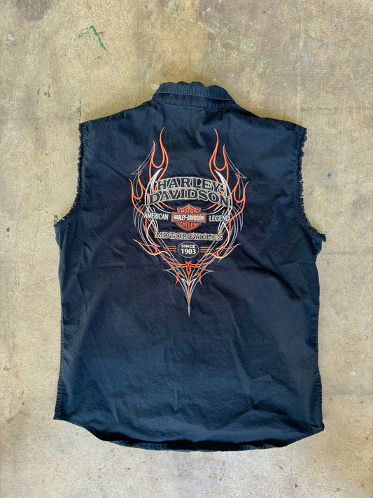 ‘00s Harley Davidson Cutoff Large
