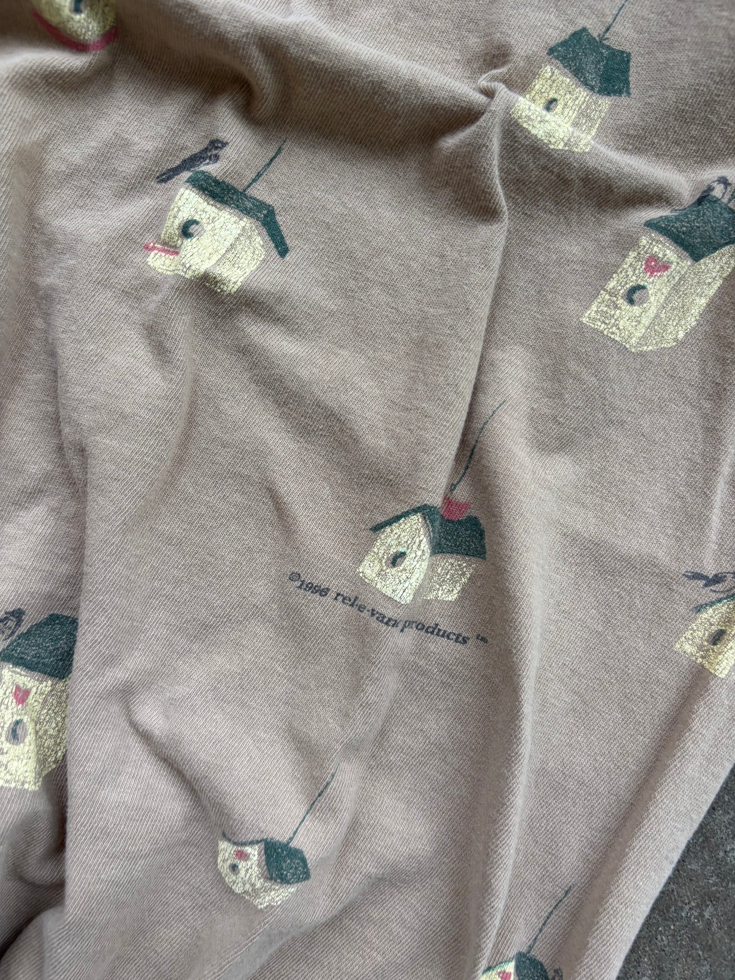 Vintage 1996 Birdhouse AOP Graphic Tee Large