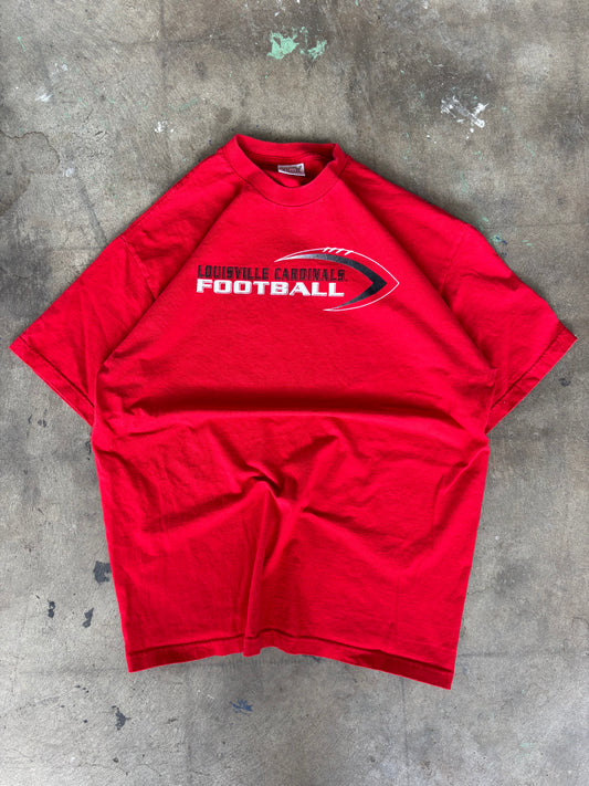 ‘00s Louisville Football Heavyweight Tee XL
